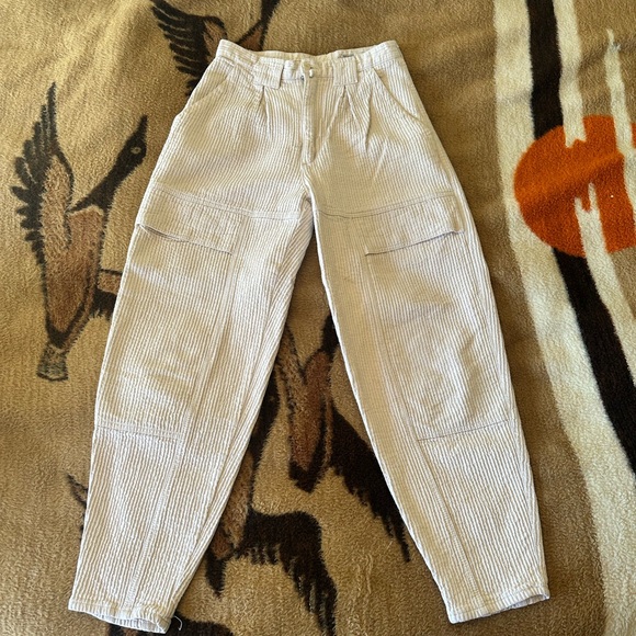 Esprit Pants - Esprit Cream Cotton Fabric